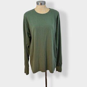 KNYEW Green Tunic Top Long Sleeve‎ Large